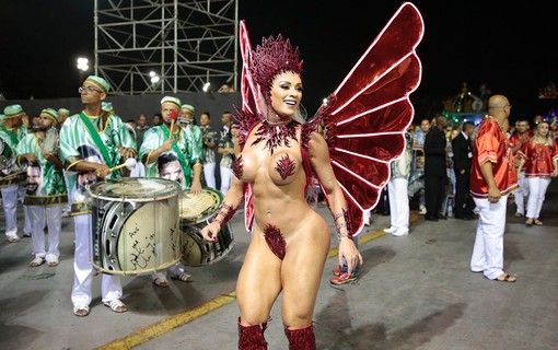 Juju Salimeni, Rainha de bateria da X-9 Paulistana 