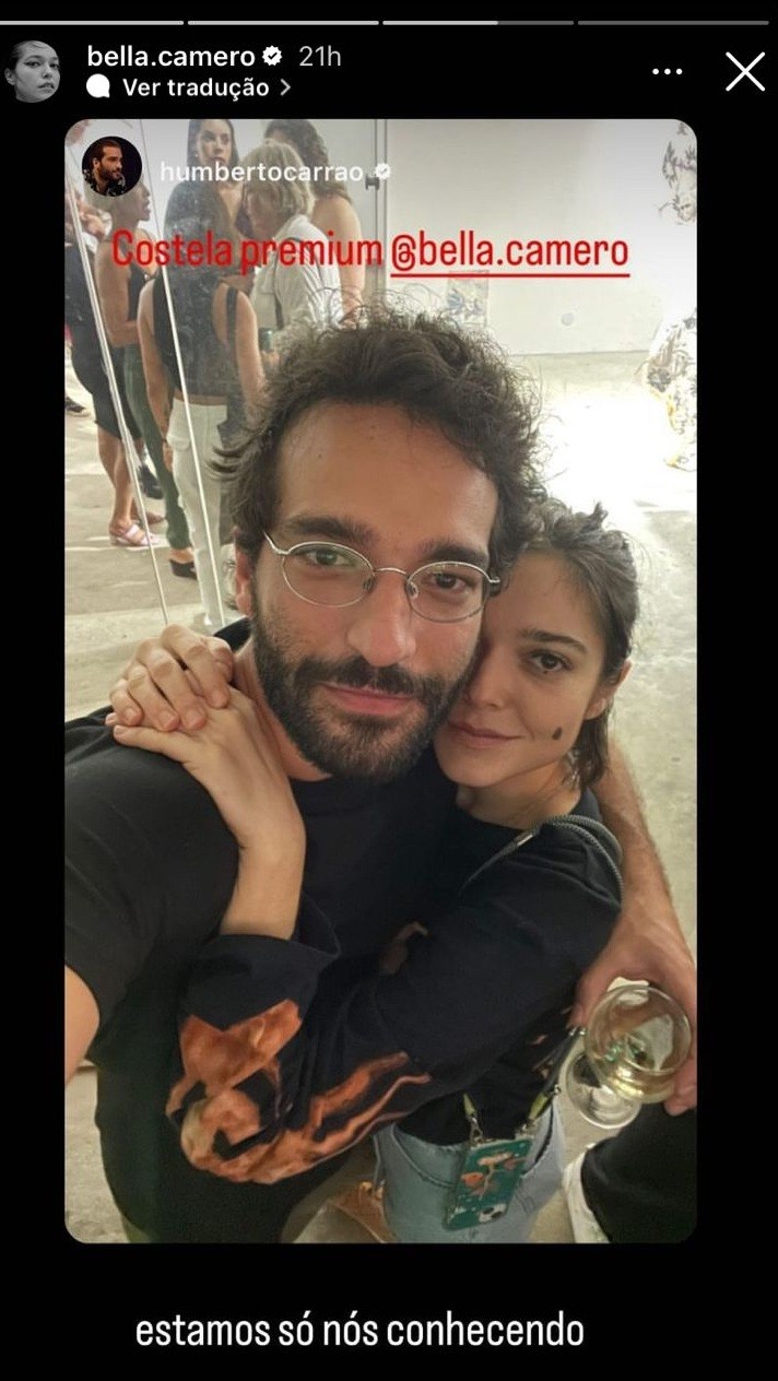 Humberto Carrão e Bella Camero (Foto: Reprodução/Instagram)
