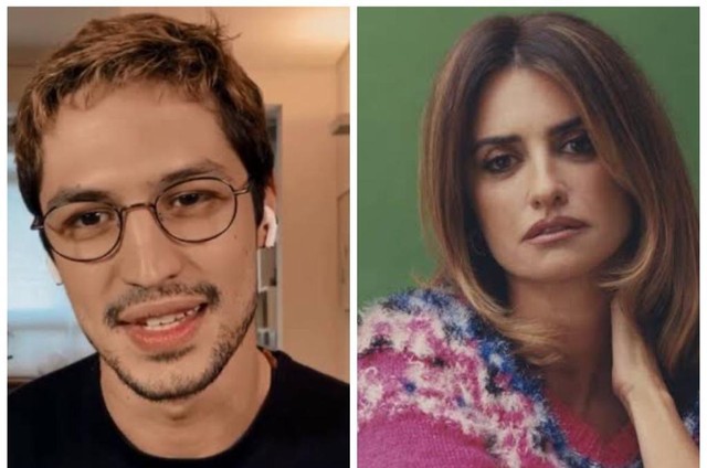 Gabriel Leone e Penélope Cruz (Foto: Divulgação)