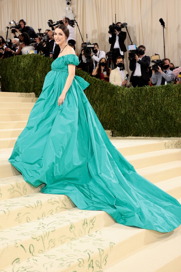 NEW YORK, NEW YORK - SEPTEMBER 13: Bee Carrozzini attends The 2021 Met Gala Celebrating In America: A Lexicon Of Fashion at Metropolitan Museum of Art on September 13, 2021 in New York City. (Photo by Dimitrios Kambouris/Getty Images for The Met Museum/Vo (Foto: Getty Images for The Met Museum/)