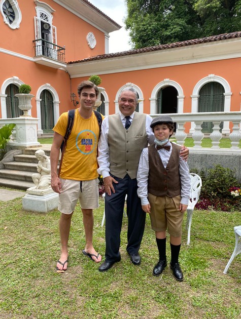 Rafael Vitti, Janjão e Bernardo Cintra (Foto: Arquivo pessoal)