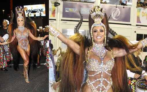 Gracyanne Barbosa, rainha da União da Ilha