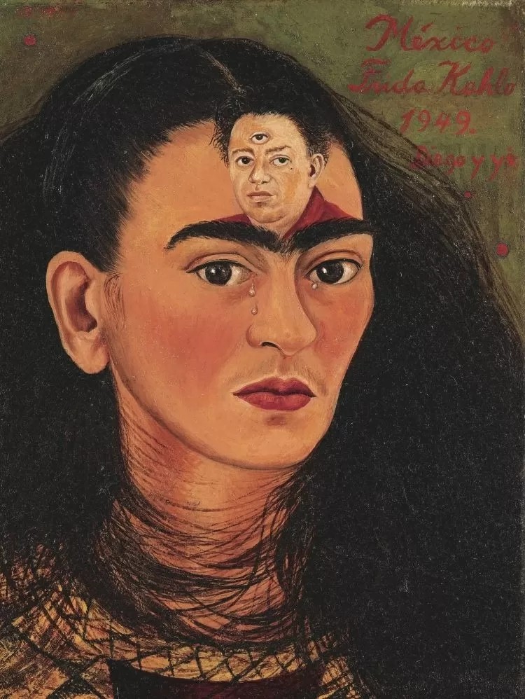 Autorretrato de Frida Kahlo é exibido ao público pela primeira vez após 24 anos (Foto: Divulgação/MALBA)