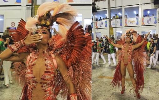 Juliana Paes, rainha da Grande Rio