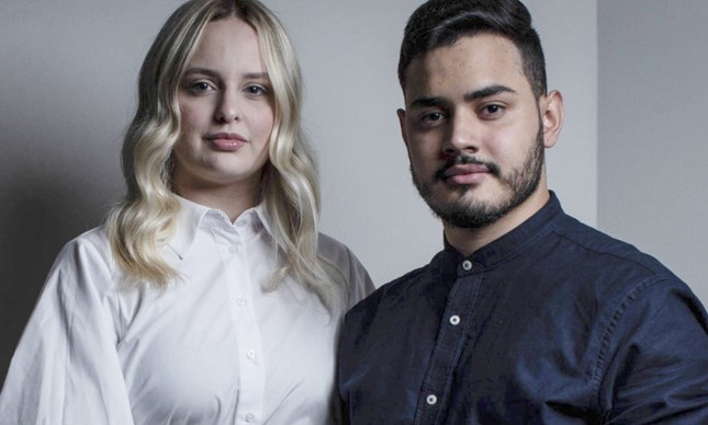 Mayara Stelle e Leonardo Leal, fundadores da versão brasileira do Sleeping Giants