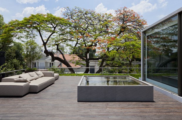 Uma casa em São Paulo onde o jardim é a atração principal (Foto: Maira Acayaba)