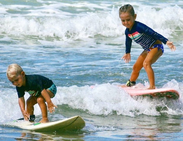 Maria Clara tem 5 anos e o irmão, João Vítor, apenas 2 (Foto: Reprodução Instagram)