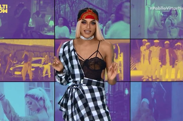 Pabllo Vittar no 'TVZ' (Foto: Reprodução)