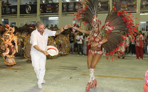 Diogo Nogueira e a mulher, Milena Nogueira