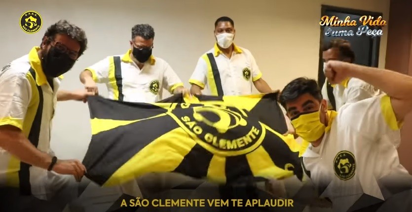 O samba escrito para São Clemente