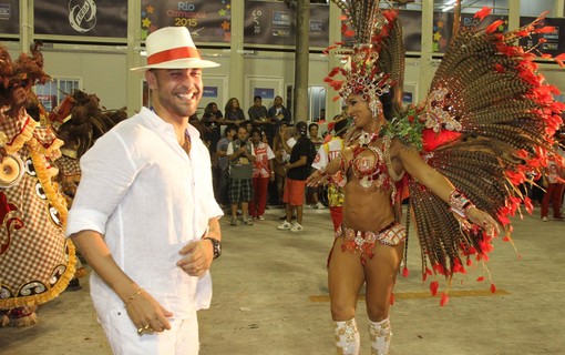 Diogo Nogueira e a mulher, Milena Nogueira