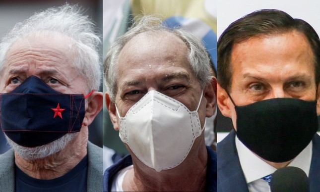 Lula, Ciro e Doria 