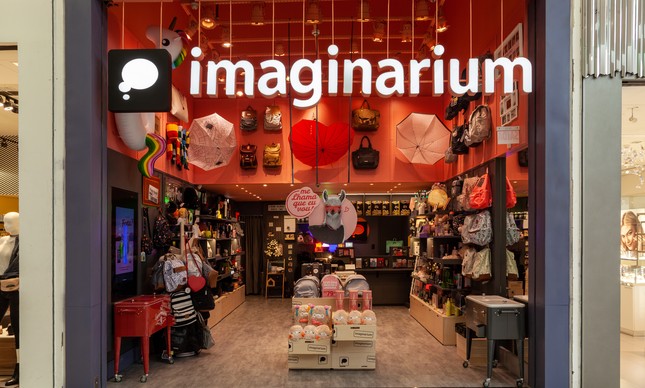 Fachada da loja Imaginarium