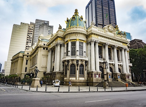 Theatro Municipal do Rio de Janeiro (Foto: Guilherme Lobo / Wikimmedia Commons)