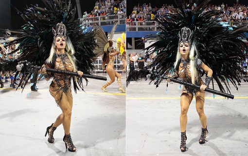 Maísa Magalhães, madrinha de bateria da Tucuruvi