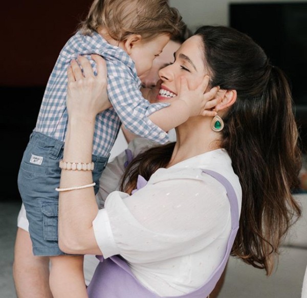 Sabrina é mãe do Gael de 1 ano (Foto: Reprodução: Facebook)