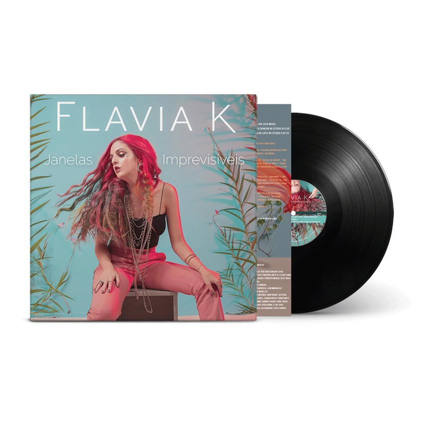 LP 'Janelas imprevisíveis', de Flavia K, será lançado pelo Amigues do Vinil