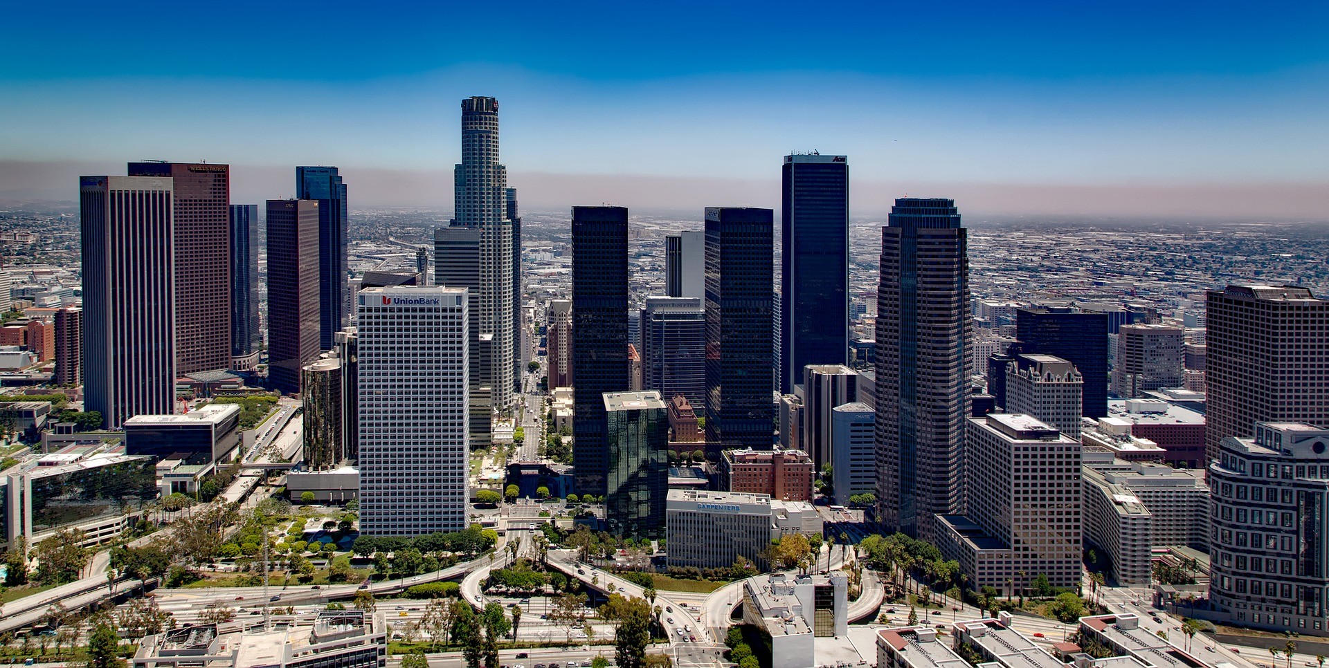 Imagem de prédios em Los Angeles, Califórnia (Foto: pixabay)