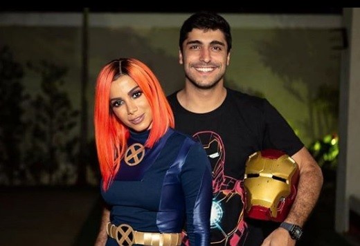 Anitta e Thiago Magalhães