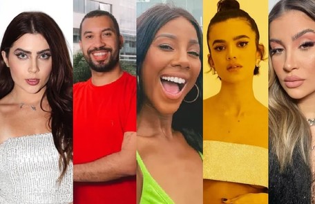 Jade, Gil do Vigor, Camilla de Lucas, Manu Gavassi e Boca Rosa superaram o prêmio do 'BBB', que é de R$ 1,5 milhão Reprodução