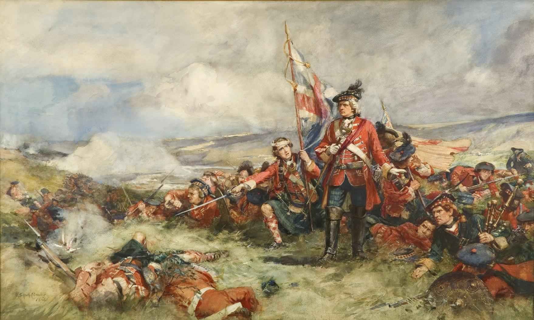 Pintura que retrata a guerra de independência dos Estados Unidos (Foto: Reprodução)