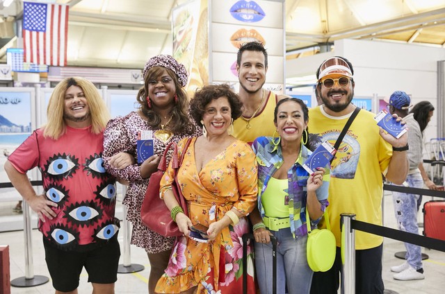 O elenco do 'Vai que cola' (Foto: Juliana Coutinho/Multishow)