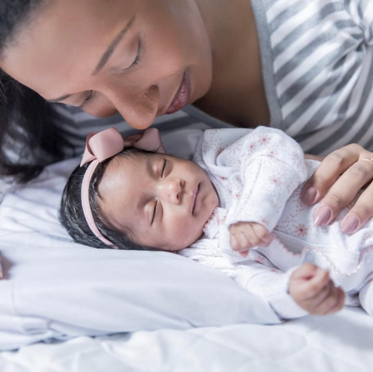 Júlia e a pequena (Foto: Arquivo pessoal)