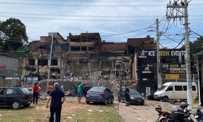 Imagens dos autos do incêndio