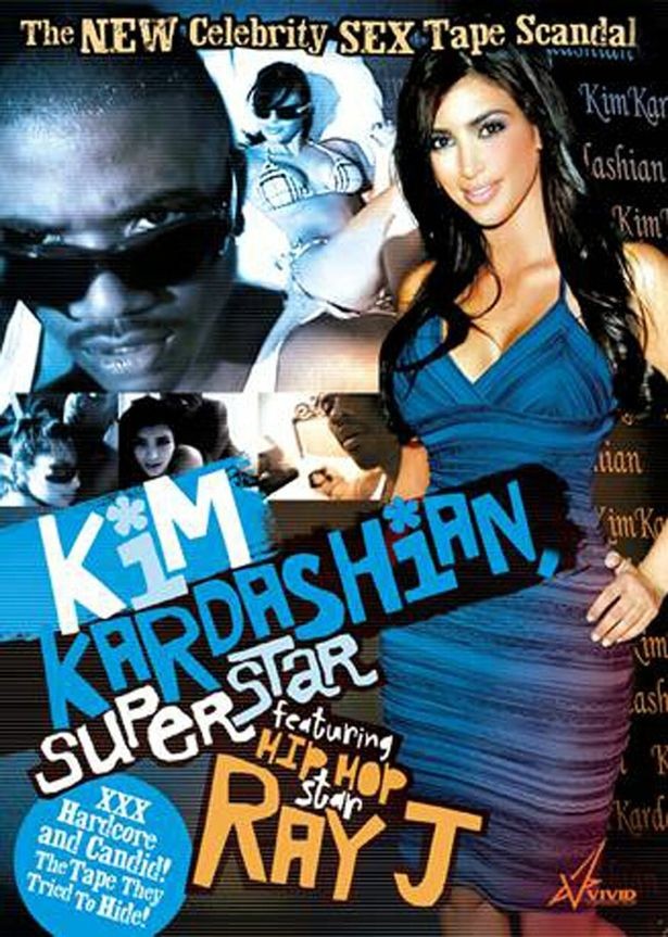 DVD da sex tape de Kim Kardashian (Foto: Reprodução)