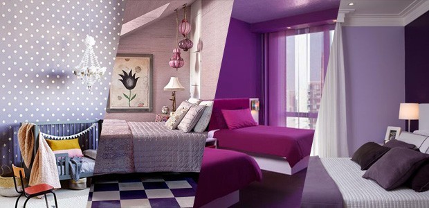 15 quartos incríveis decorados com roxo e lilás (Foto: Divulgação)