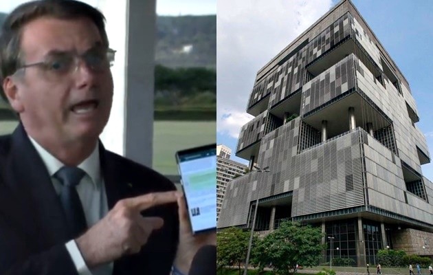 Jair Bolsonaro e a sede da Petrobras no Rio de Janeiro