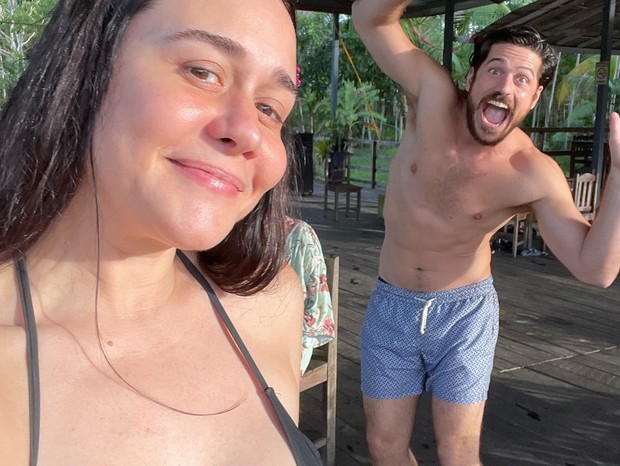 Alessandra Negrini e Marco Pigossi (Foto: Reprodução/Instagram)