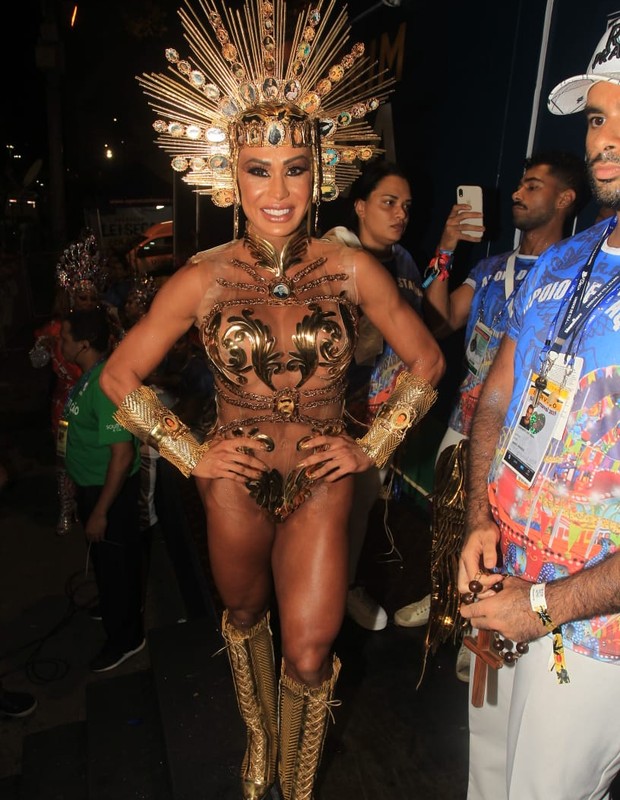 Gracyanne Barbosa (Foto: Sérgio Gallo/Ed. Globo)