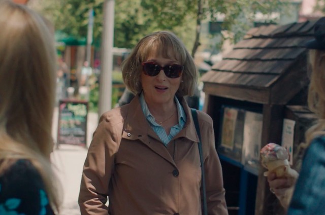 Meryl Streep em cena de 'Big little lies' (Foto: HBO)