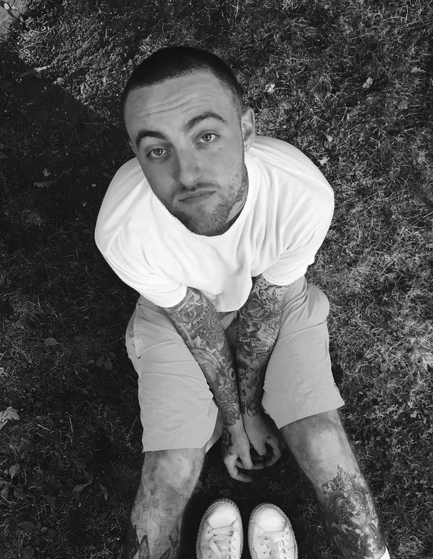 Ariana Grande posta foto do ex Mac Miller (Foto: Reprodução/Instagram)