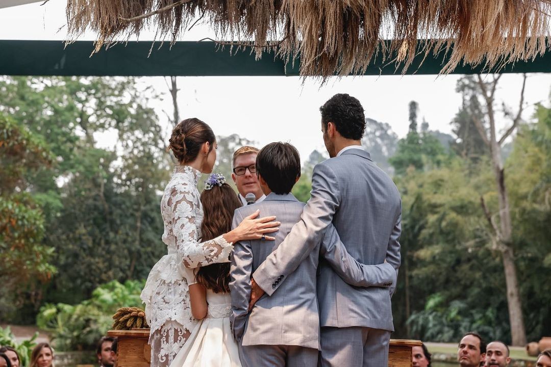 Carol Celico faz segunda cerimônia de casamento, em São Paulo (Foto: Reprodução/ Instagram)