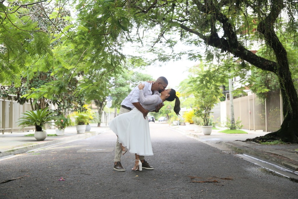 Viviane Araújo e Guilherme Militão se casam no Rio (Foto: AgNews / Anderson Borde)