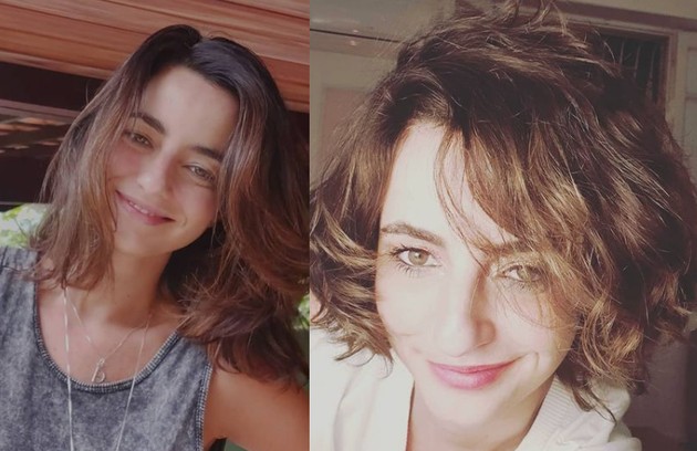 Julia Stockler será Irina. Ela fez um corte moderno e clareou os cabelos (Foto: Reprodução)