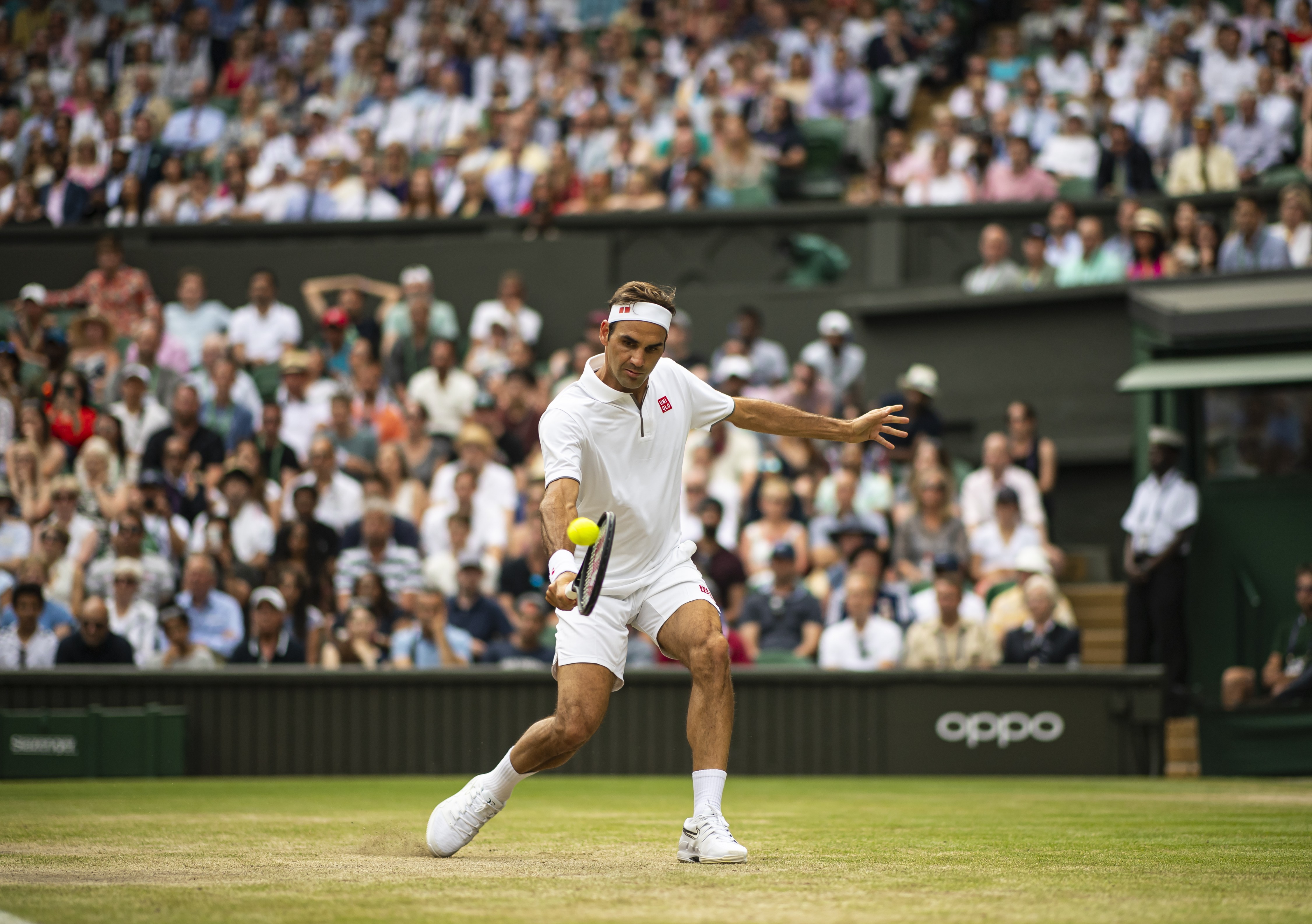 Roger Federer em Wimbledon (Foto: Getty Images)