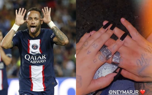 Neymar celebra vitória do PSG com a irmã, Rafaella Santos