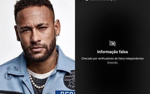 Neymar compartilha fake news eleitoral e tem post sinalizado no Instagram