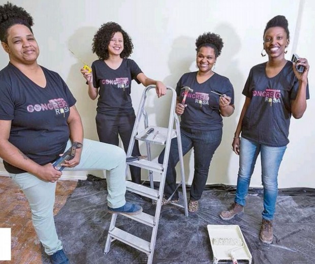 Construção civil: 3 projetos que capacitam mulheres de baixa renda  (Foto: Reprodução/ Instagram/ @concretorosa)