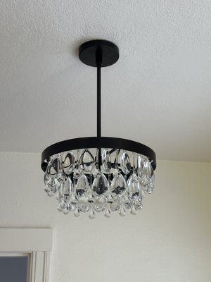 Photo of TEK Electrical - San Leandro, CA, US. Chandelier installed by Kieth.