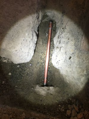 Photo of BeastBay Plumbing - Benicia, CA, US. Slab Repair with leak detection