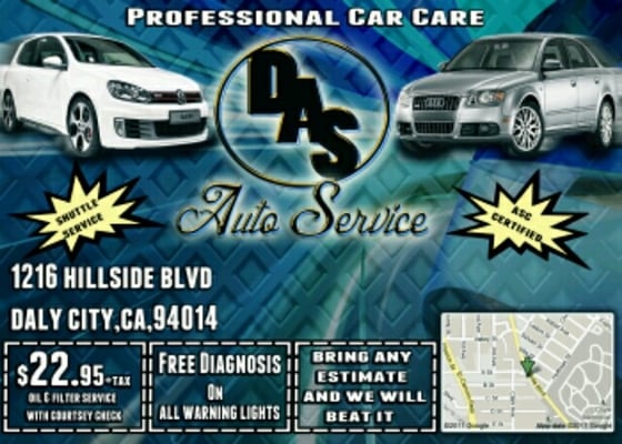 Photo of DAS Auto Service - Daly City, CA, US.