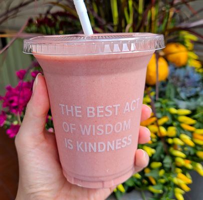 Photo of Village Juicery - Toronto, ON, CA. Strawberry Glow Smoothie (regular size)