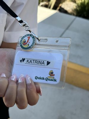 Photo of Quick Quack Car Wash - San Lorenzo, CA, US. OMG truly the sweetest person who was soo patient with me deciding on car scents. Made the process of getting a car wash soooo smooth!!!