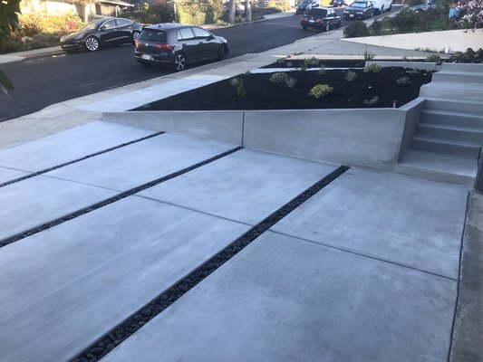 Photo of Liaison Landscapes - San Francisco, CA, US. New Driveway / Concrete Flatwork.