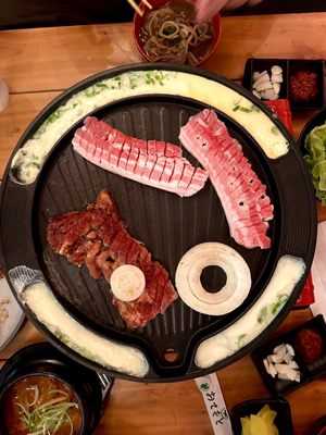 Photo of Park's Kitchen - Victoria, BC, CA. a plate of meat and vegetables