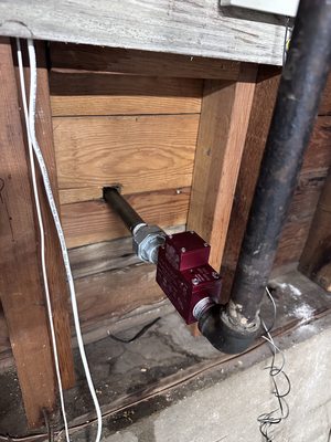 Photo of All Pro Plumbing - San Mateo, CA, US. Earthquake valve install